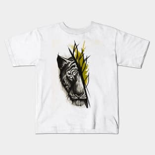 Tiger tattoo Kids T-Shirt